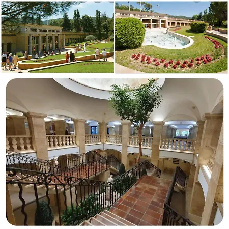 Coquet Classe Deux Etoiles, Balcon Avec Table, Et Wifi Greoux-les-Bains